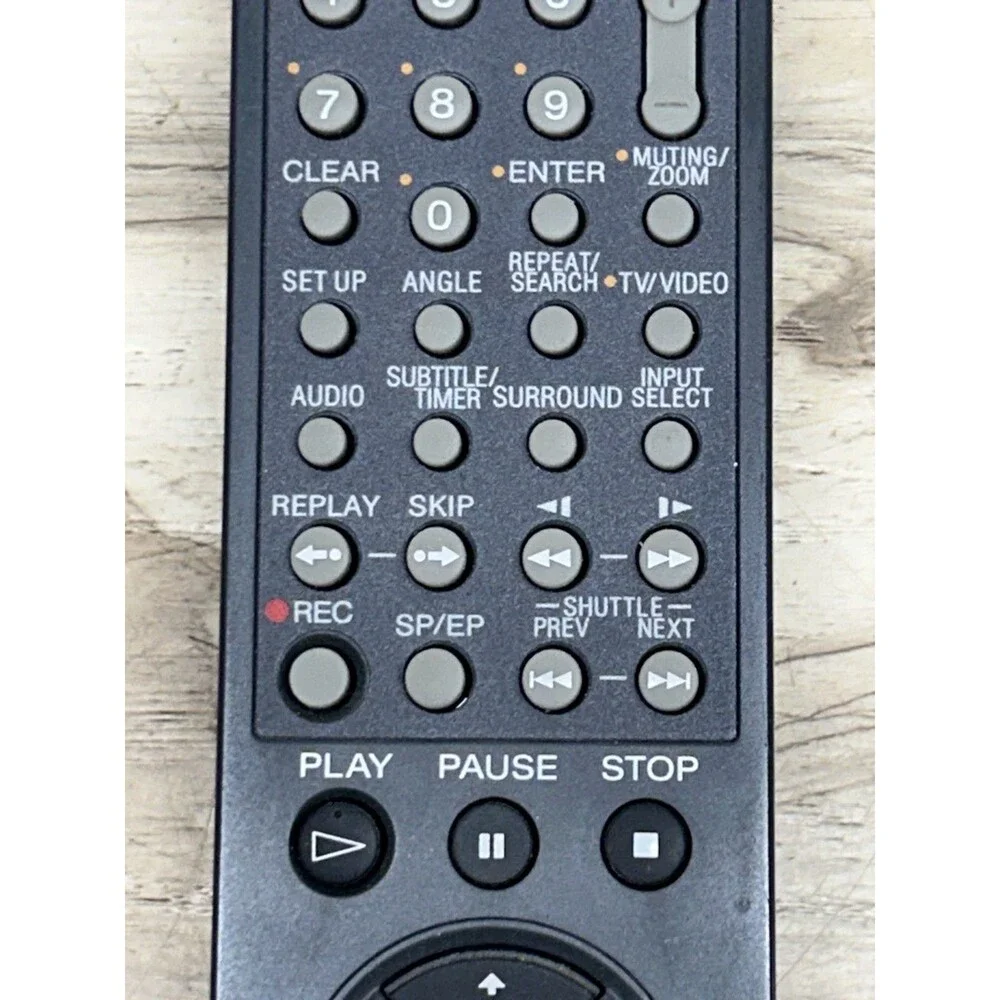 Sony RMT-V501C Video DVD Combo Remote Control Replacement Tested-Works